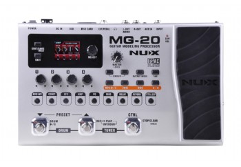 Nux MG-20 Electric Modeling Guitar Multi-Effects - Gitar Prosesörü