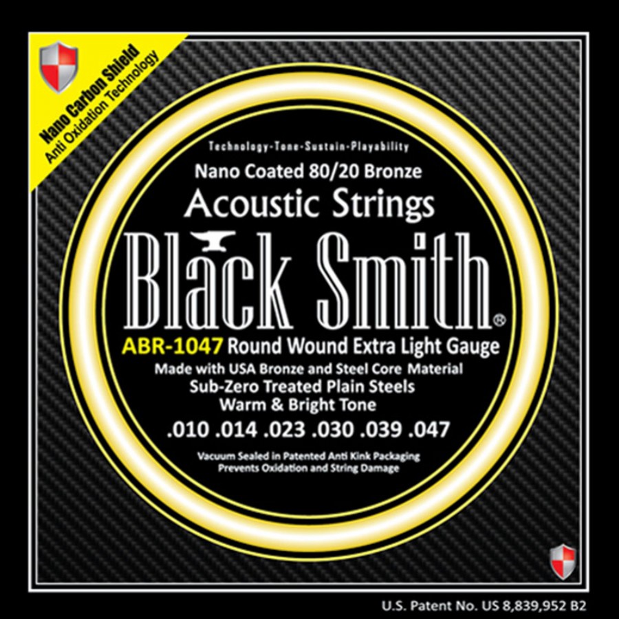 Black Smith ABR-1047 Extra Light Akustik Gitar Teli 010