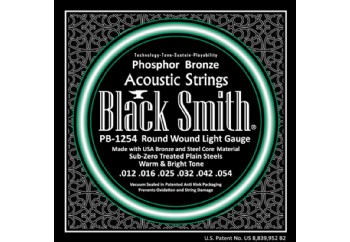 Black Smith PB-1254 Light - Akustik Gitar Teli 012