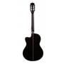 Aria A48CE SBK (See-Through Black) İnce Kasa Elektro Klasik Gitar