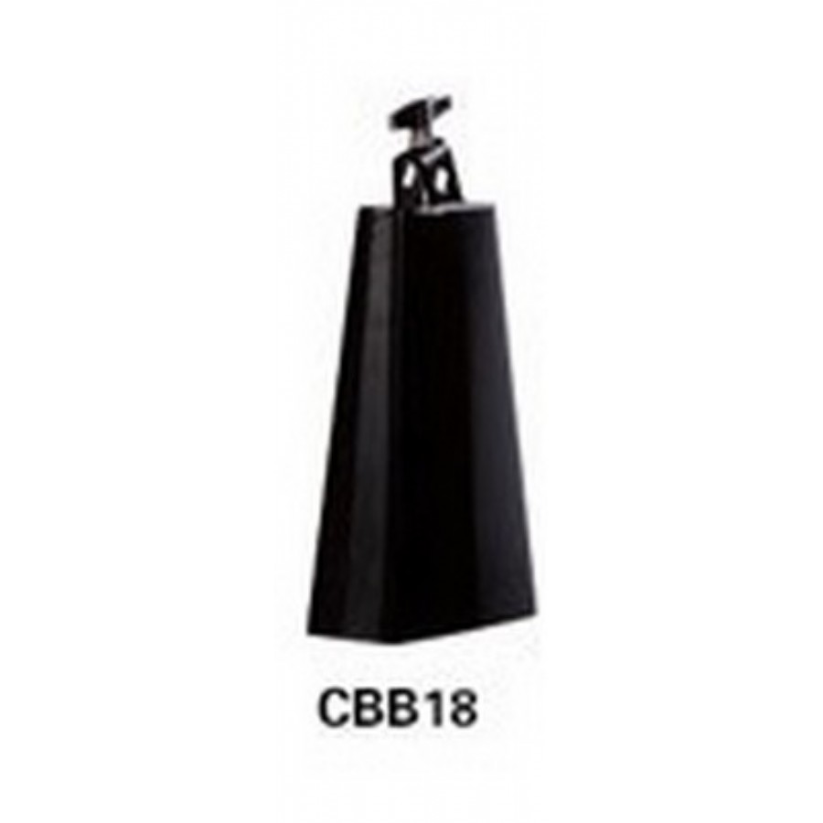 Cox Black Powder-Coated 8 inch Cowbell