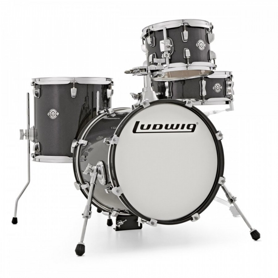 Ludwig Breakbeats Black Sparkle Akustik Davul Seti