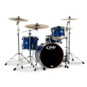 DW Pacific Drums PDCM2215 Concept Series Maple 5-Piece Shell Pack Blue