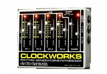 electro-harmonix Clockworks - Rhythm Generator/Synthesizer Pedalı