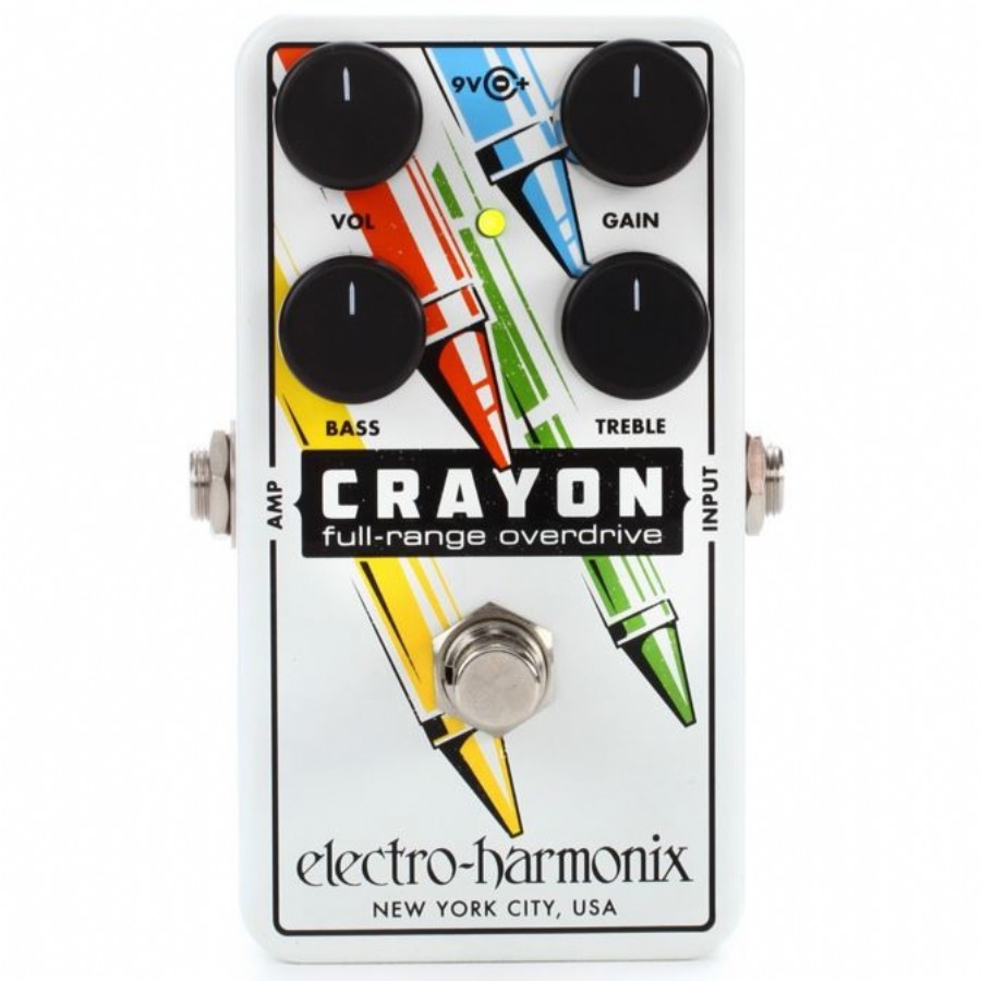 Electro-Harmonix Crayon 76 Full-range Overdrive Pedal Overdrive Pedalı