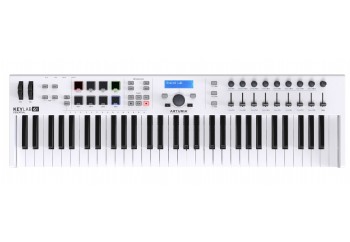 Arturia KeyLab Essential 61 Keyboard Controller White - 61 tuş keyboard/controller + Soft Synth