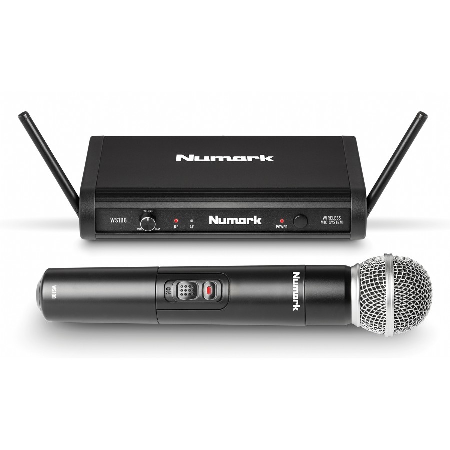 Numark WS-100 Microphone System Telsiz Mikrofon Sistemi (Wireless-Kablosuz)