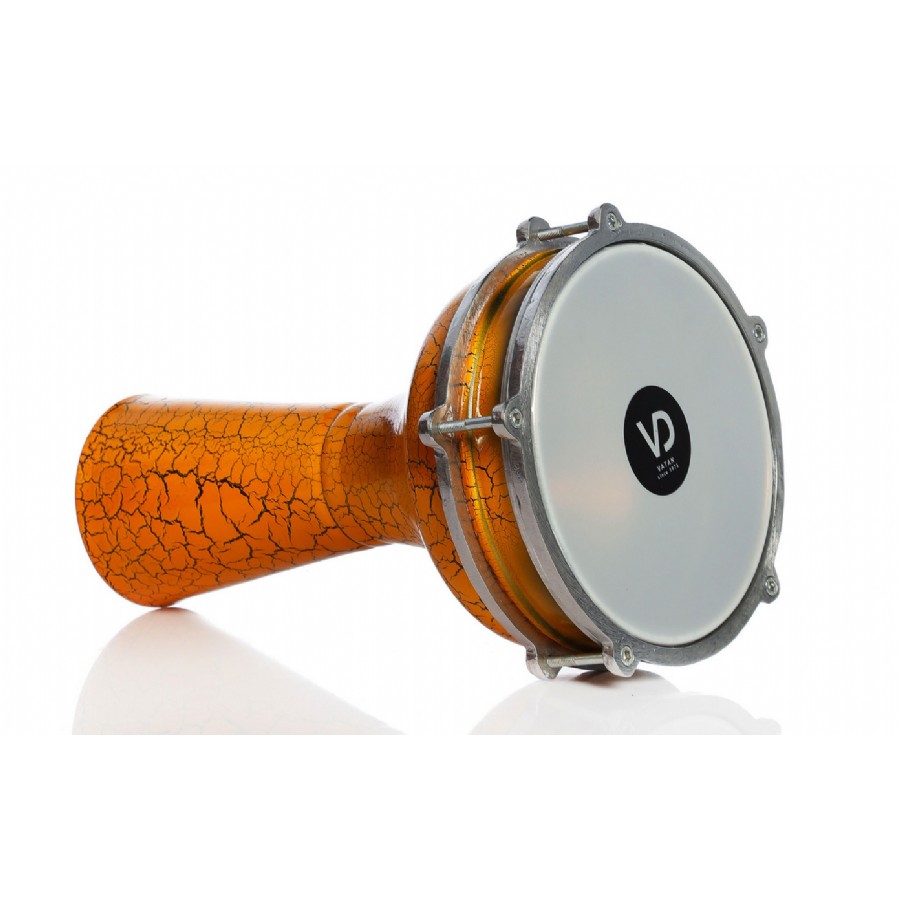 Vatan 145 Sarı Alüminyum Çatlak Boyalı Darbuka (22.5cm)