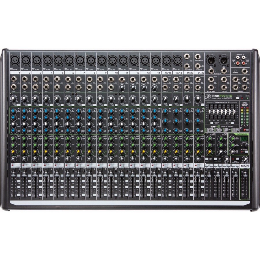 Mackie ProFX22v2 Mixer with USB and Effects Mikser