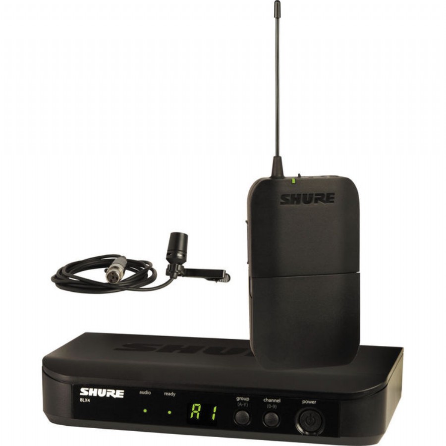 Shure BLX14/CVL Lavalier Wireless Microphone System Telsiz Mikrofon Sistemi (Wireless-Kablosuz)