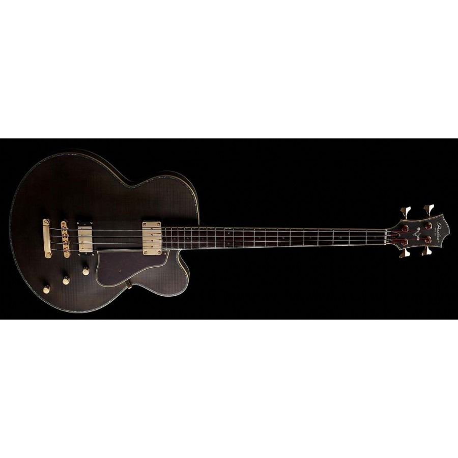 Peerless Smoked Bass Custom Semi-Solid Bas Gitar