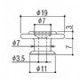 Gotoh RB-30 Nikel Tel Tutucu