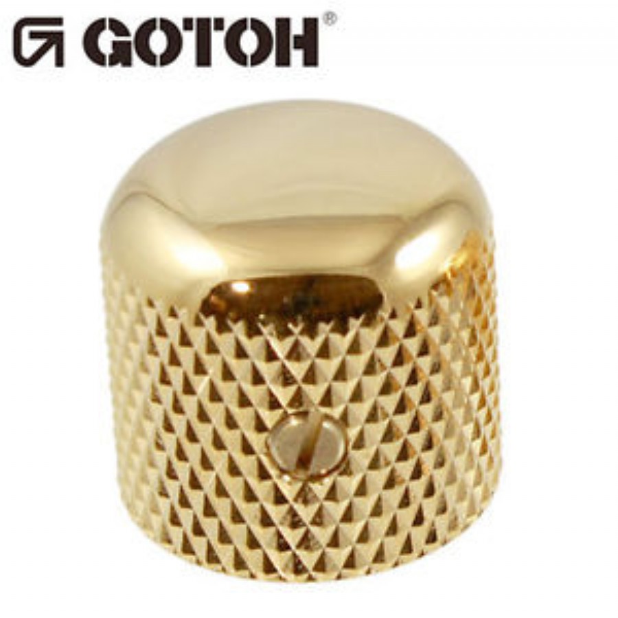 Gotoh VK1-19 Gold Dome Knob Potans Düğmesi
