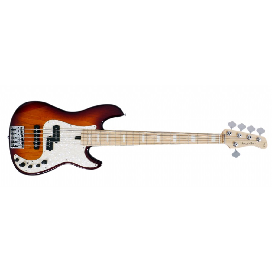 Marcus Miller By Sire P7 Ash 5 Strings TS - Tobacco Sunburst 5 Telli Bas Gitar