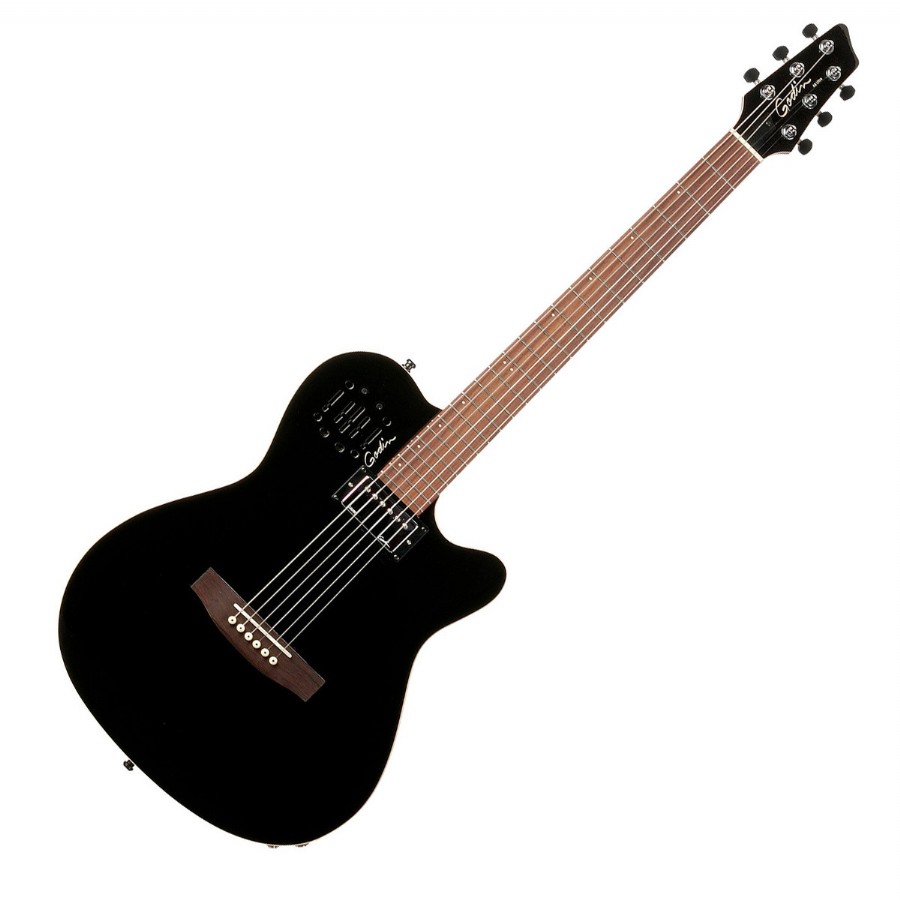 Godin A6 Ultra Siyah Elektro Akustik Gitar