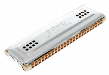 Hohner 56-C/G Echo 48-Hole Tremolo Harmonica - Mızıka (Do-Sol Majör)