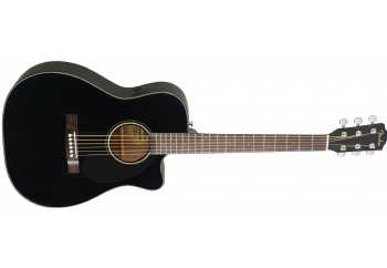 Fender CC-60SCE Black - Elektro Akustik Gitar