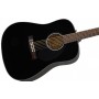 Fender CD-60S Black - Walnut Akustik Gitar