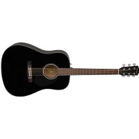 Fender CD-60S Black - Walnut