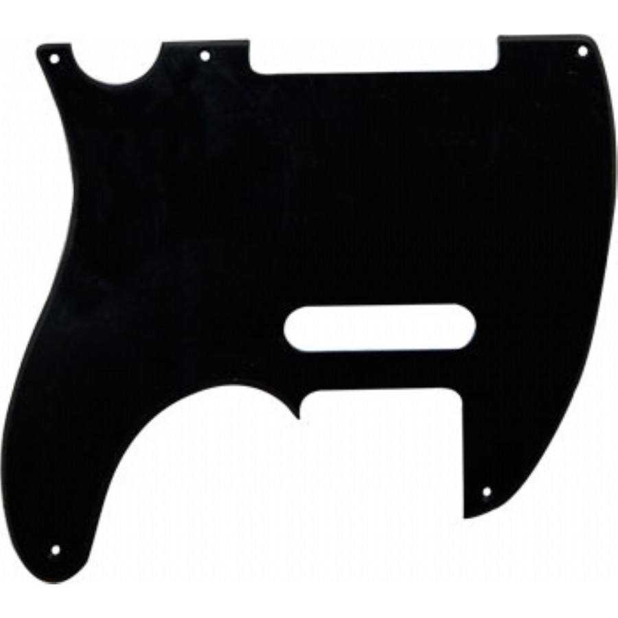 Fender Pure Vintage Pickguard, 52 Telecaster, 5-Hole - Black 1-Ply Telecaster Pickguard