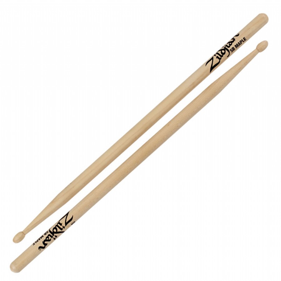 Zildjian Hickory Drumsticks 5B Maple Baget