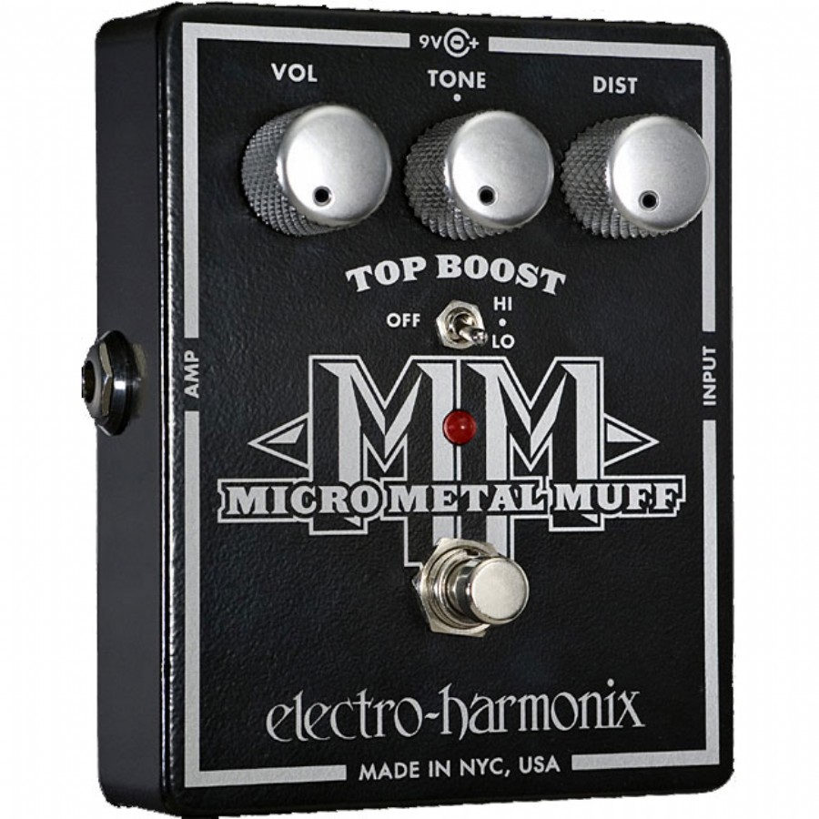 electro-harmonix Micro Metal Muff Distortion Pedalı