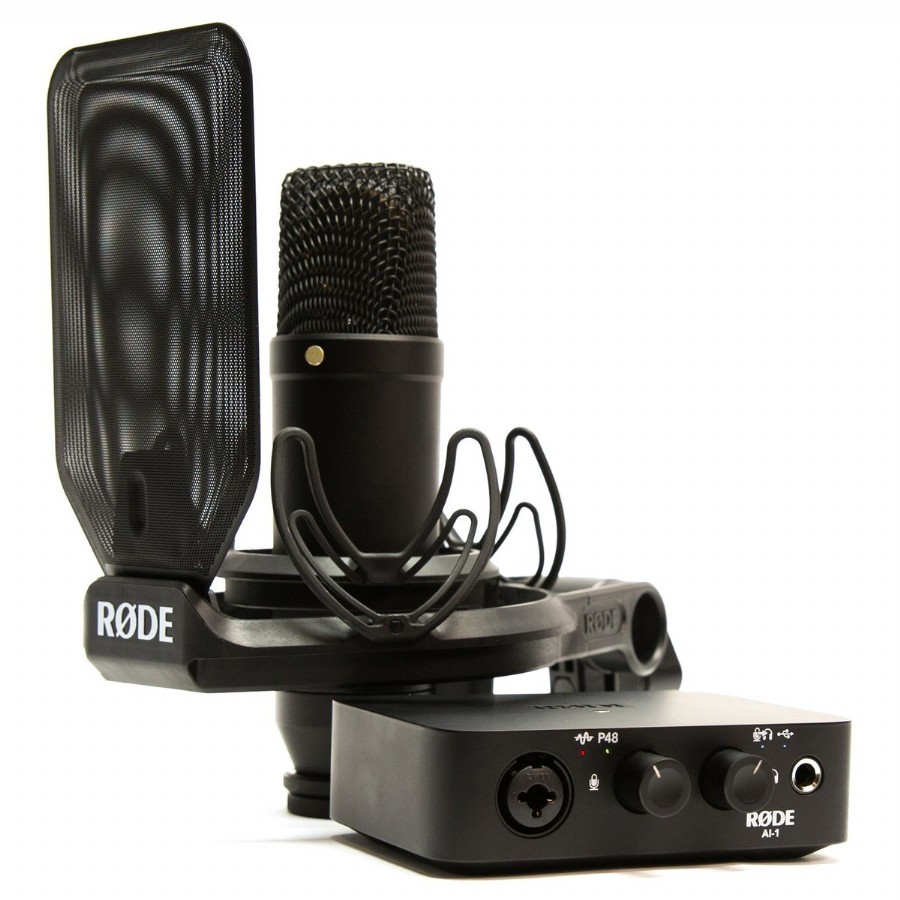 Rode Complete Studio Kit with Audio Interface Kayıt Paketi