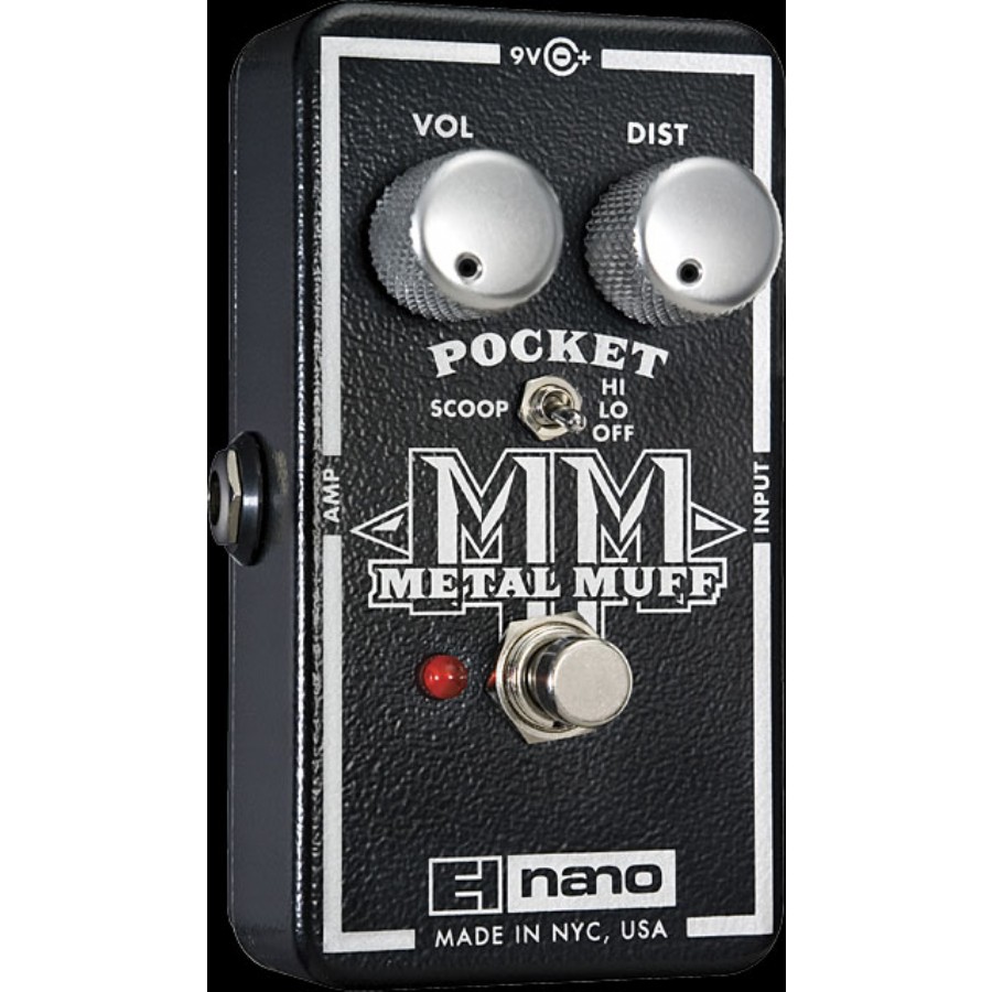 electro-harmonix Pocket Metal Muff Distortion Pedalı