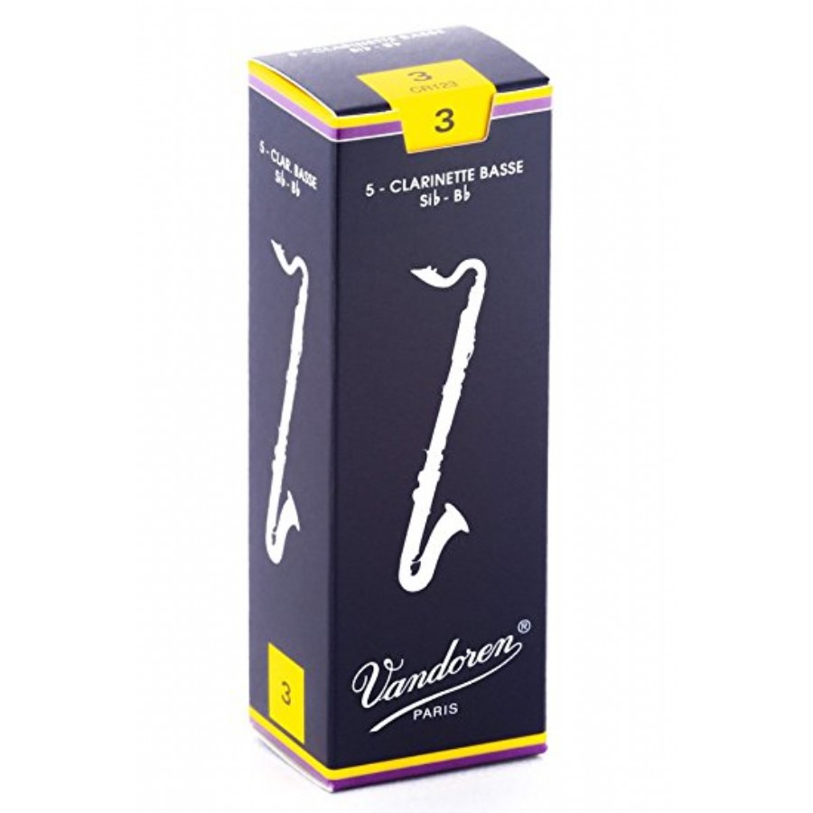 Vandoren Traditional Bas Clarinet Reeds No:3 Bas Klarnet Kamışı