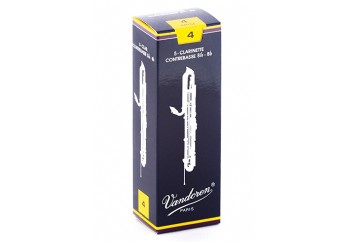 Vandoren Contrabass Clarinet Traditional Reeds No:4 - Kontrbas Klarnet Kamışı