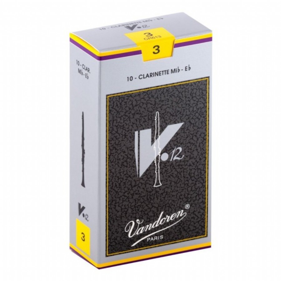 Vandoren Eb Clarinet V 12 Reeds Strength No:3 Eb Klarnet Kamışı