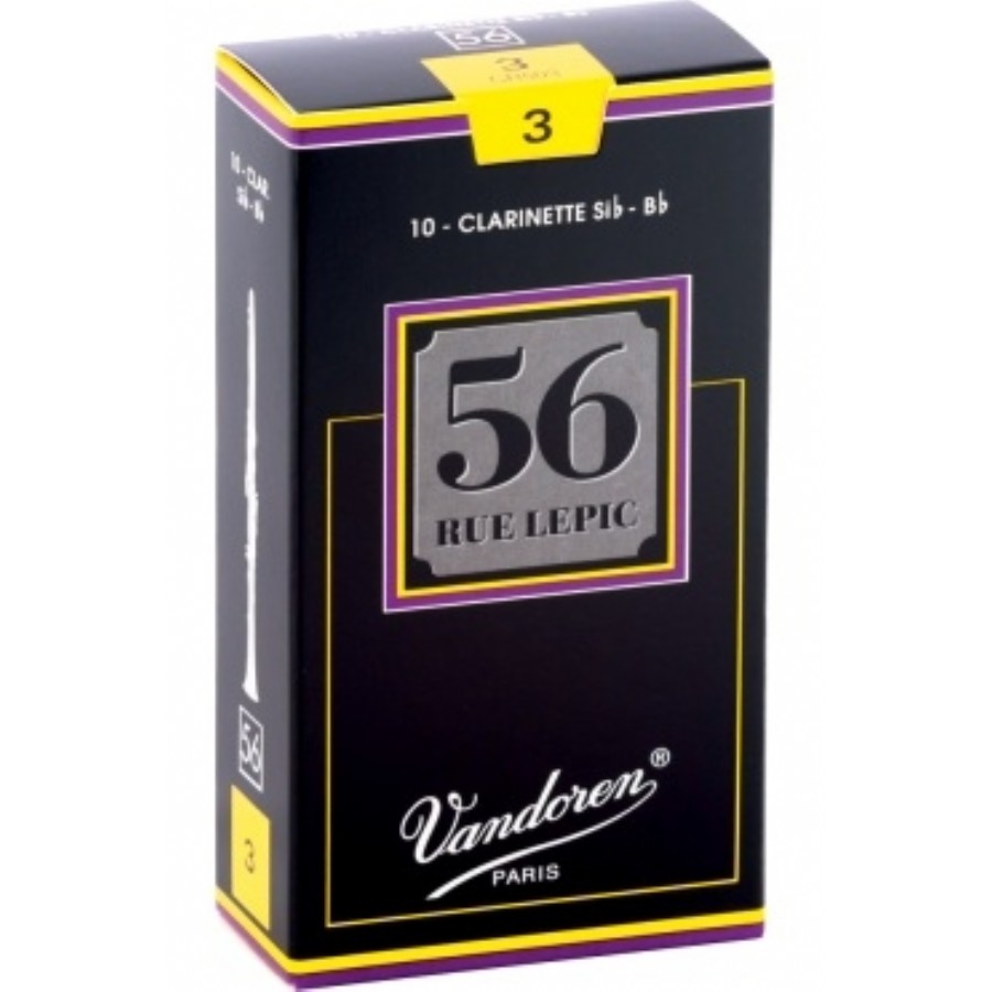 Vandoren 56 Rue Lepic Clarinet Reeds No:3 Bb Klarnet Kamışı