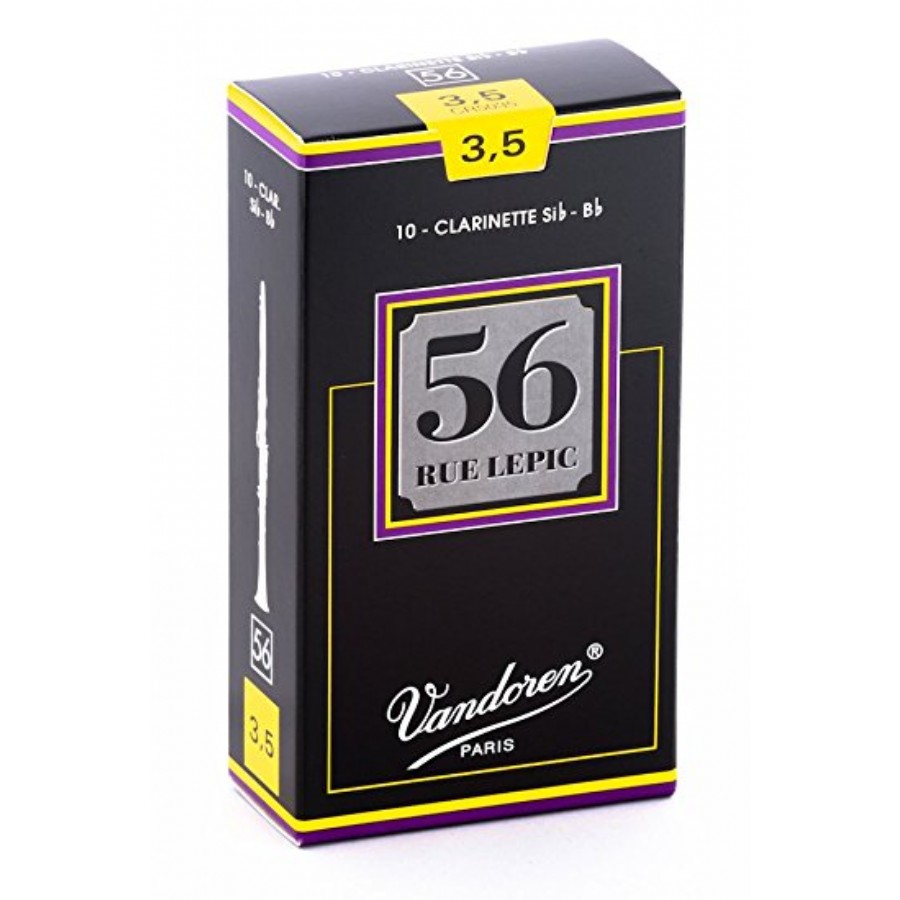 Vandoren 56 Rue Lepic Clarinet Reeds No:3.5 Bb Klarnet Kamışı