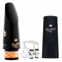 Vandoren Masters Bb Clarinet Mouthpieces CL5 Bb ve M/O silver ligatür kapak