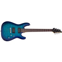 Schecter C-6 Plus Ocean Blue Burst (OBB)