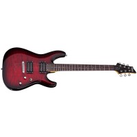 Schecter C-6 Plus See-Thru Cherry Burst (STCB)