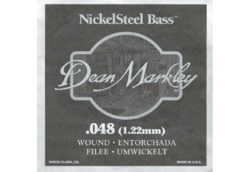 Dean Markley Nickel Steel Bass .048 - Bas Gitar Tek Tel