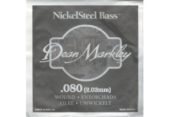 Dean Markley Nickel Steel Bass .080 - Bas Gitar Tek Tel