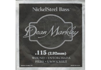 Dean Markley Nickel Steel Bass .115 - Bas Gitar Tek Tel