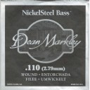 Dean Markley Nickel Steel Bass .110