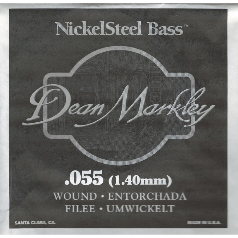 Dean Markley Nickel Steel Bass .055 Bas Gitar Tek Tel