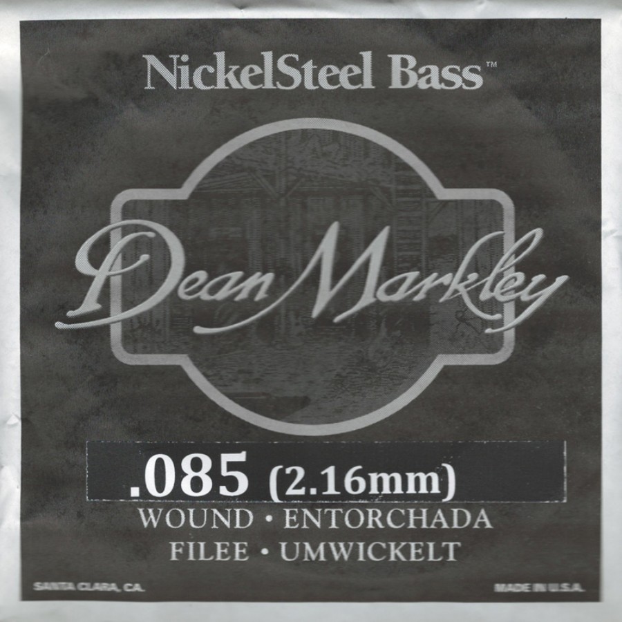 Dean Markley Nickel Steel Bass .085 Bas Gitar Tek Tel