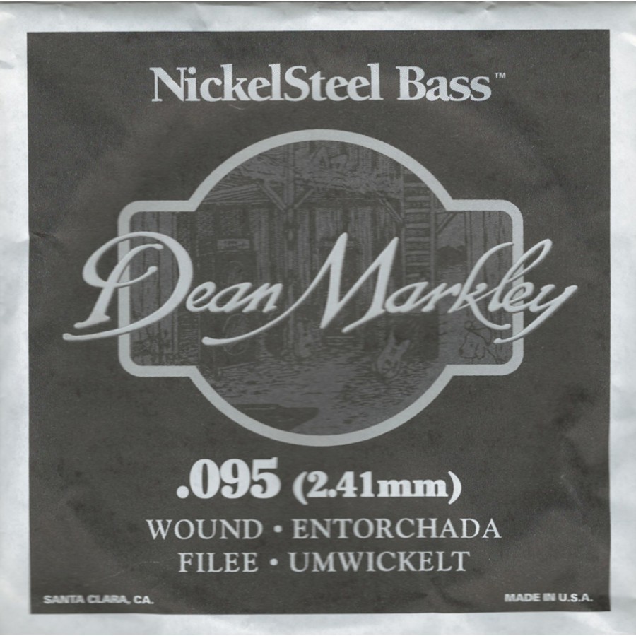 Dean Markley Nickel Steel Bass .095 Bas Gitar Tek Tel