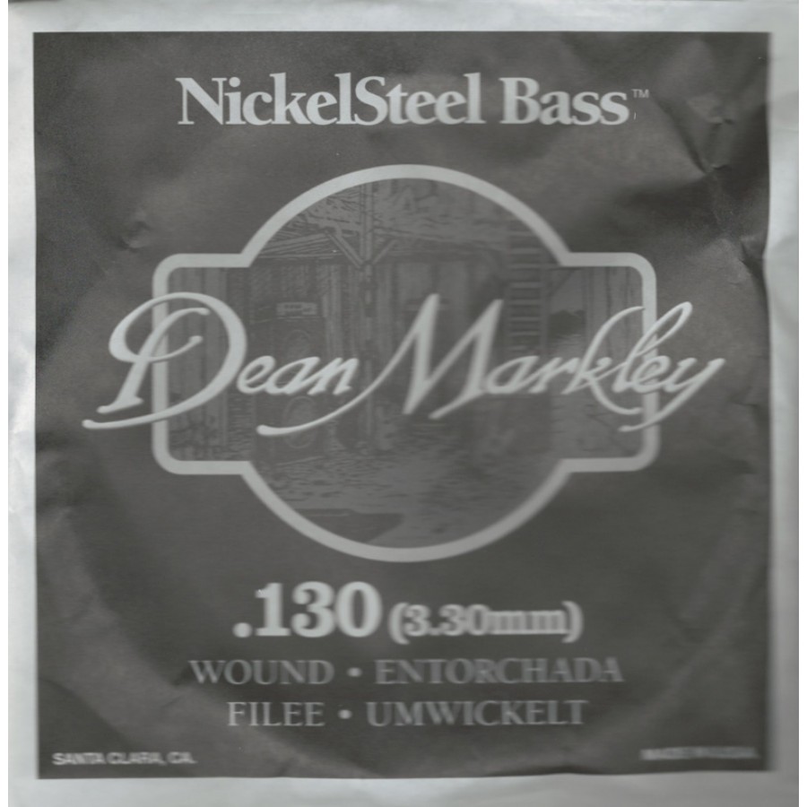 Dean Markley Nickel Steel Bass .130 Bas Gitar Tek Tel