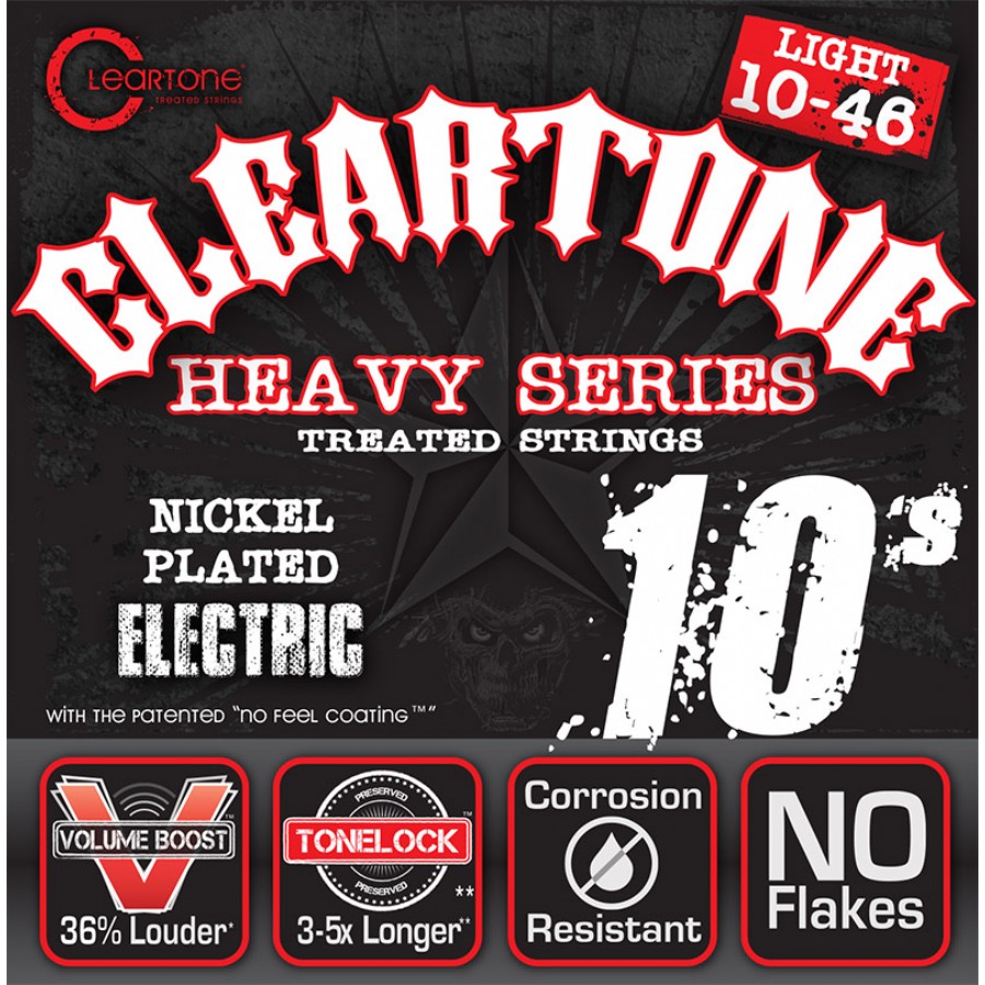 Cleartone Monster Heavy Series .010-.046 Light Elektro Gitar Teli