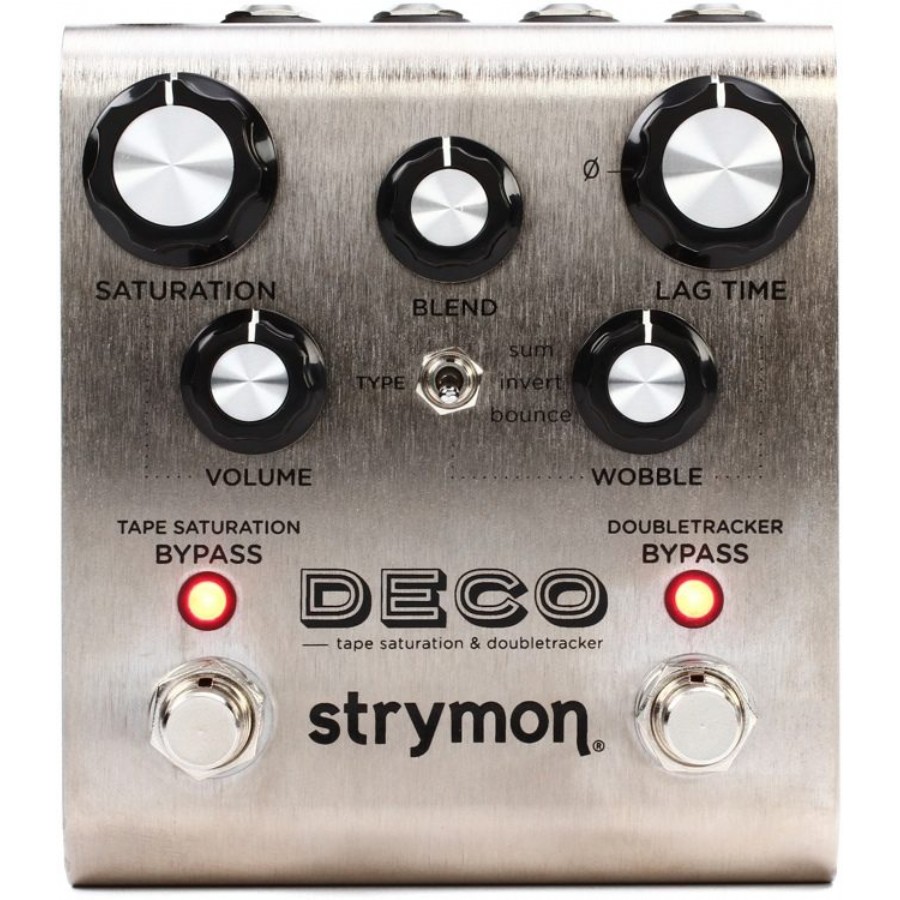 Strymon Deco Tape Saturation and Doubletracker Delay Pedal Delay Pedalı