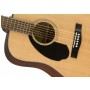 Fender CD-60S Left-Hand Natural Solak Akustik Gitar