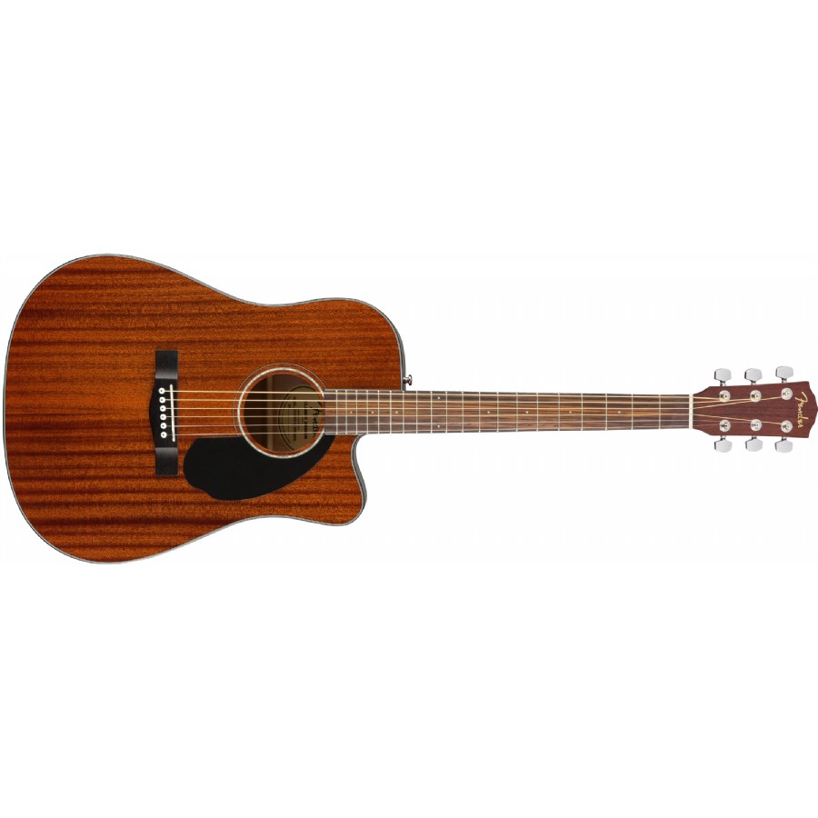 Fender CD-60SCE All Mahogany (Üretim Dışı) Natural Elektro Akustik Gitar