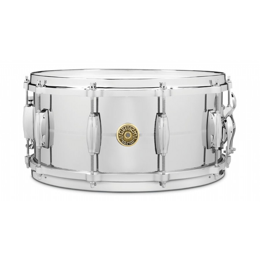 Gretsch G4164 USA Custom 6.5x14 Chrome/Brass Snare Drum 14 inç