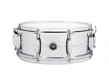 Gretsch GB4160 USA 14x5 Brooklyn Metal Chrome Brass Snare Drum - 14 inç